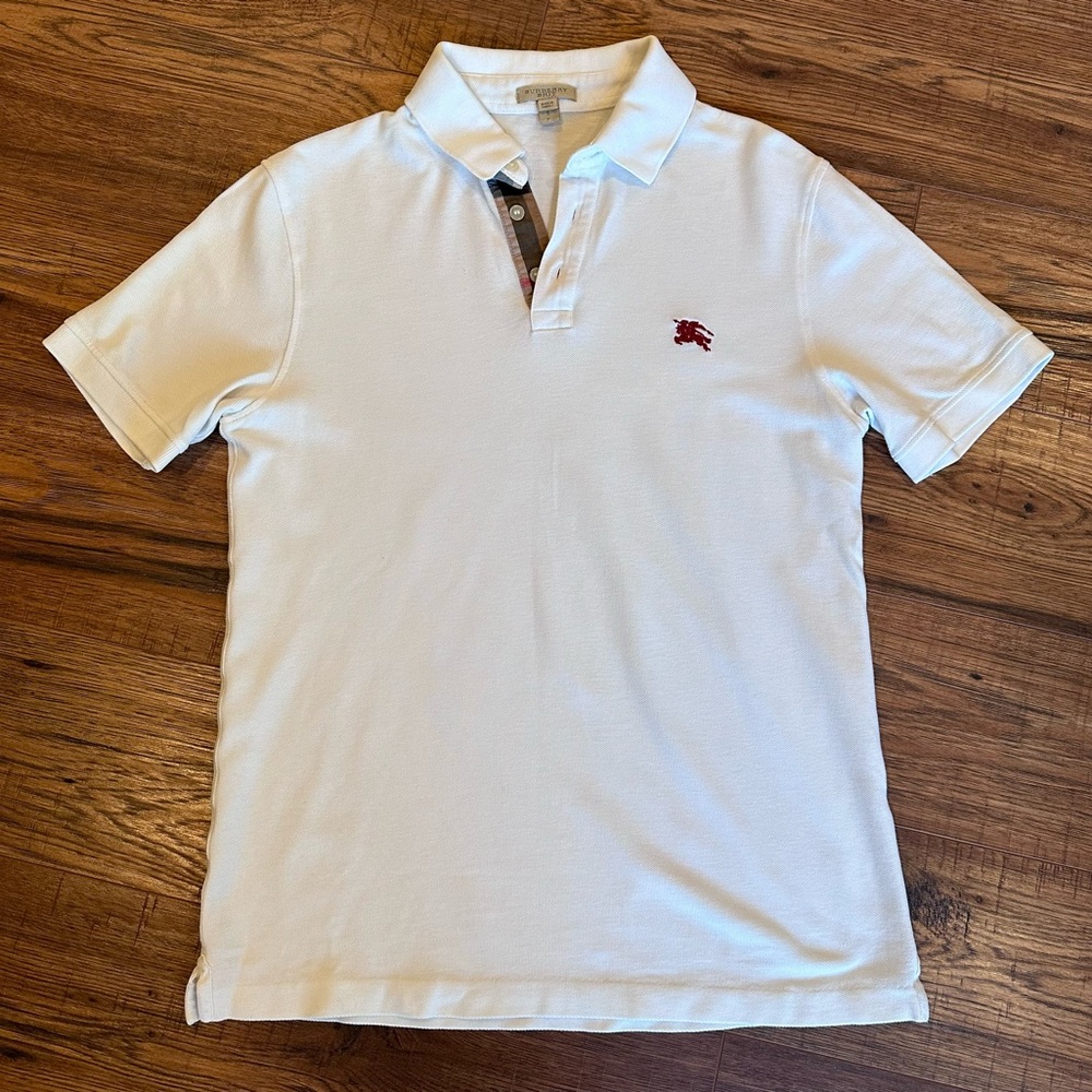 Burberry Classic White Polo